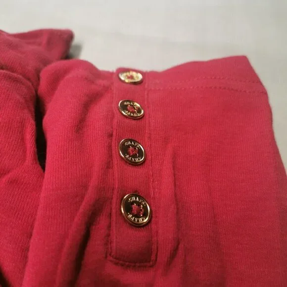 Chaps Button Sleeve Top - Picture 6 of 6